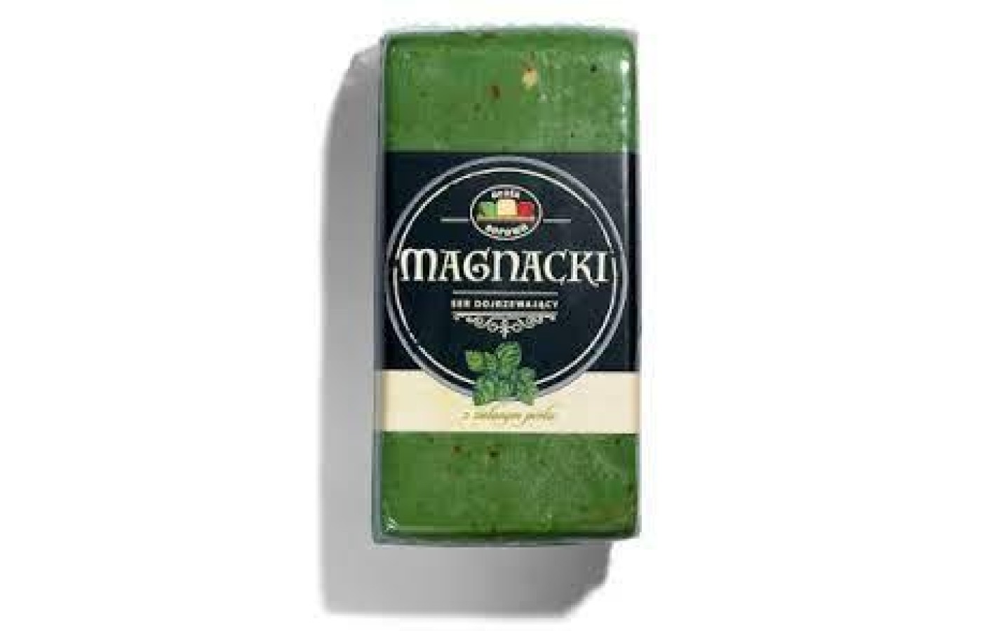 Сир із зеленим песто Magnacki 1кг Польща