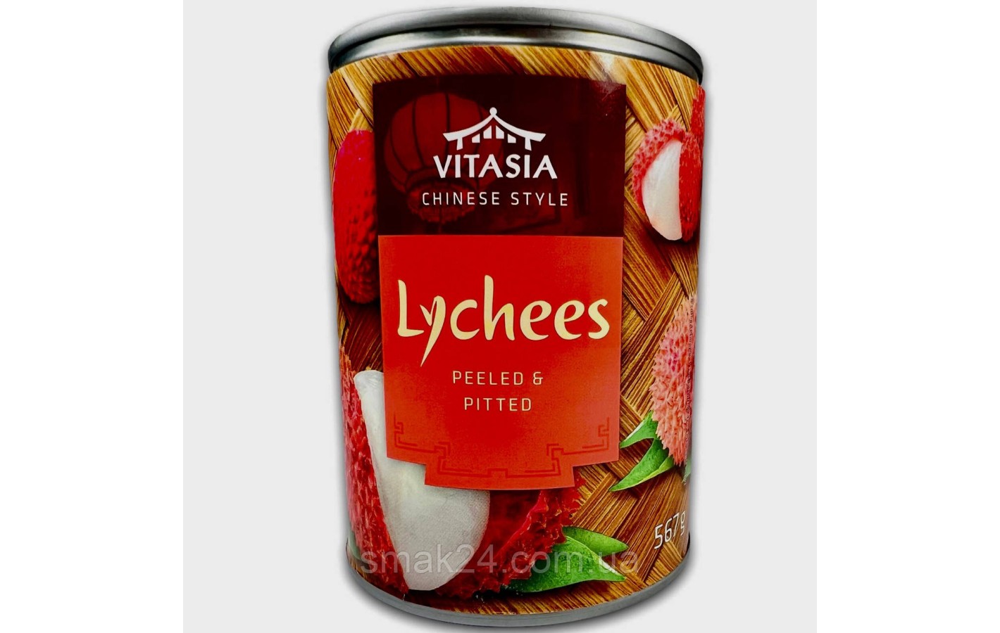 Личи в сиропе без косточки Vitasia Lychees 580 мл Польша