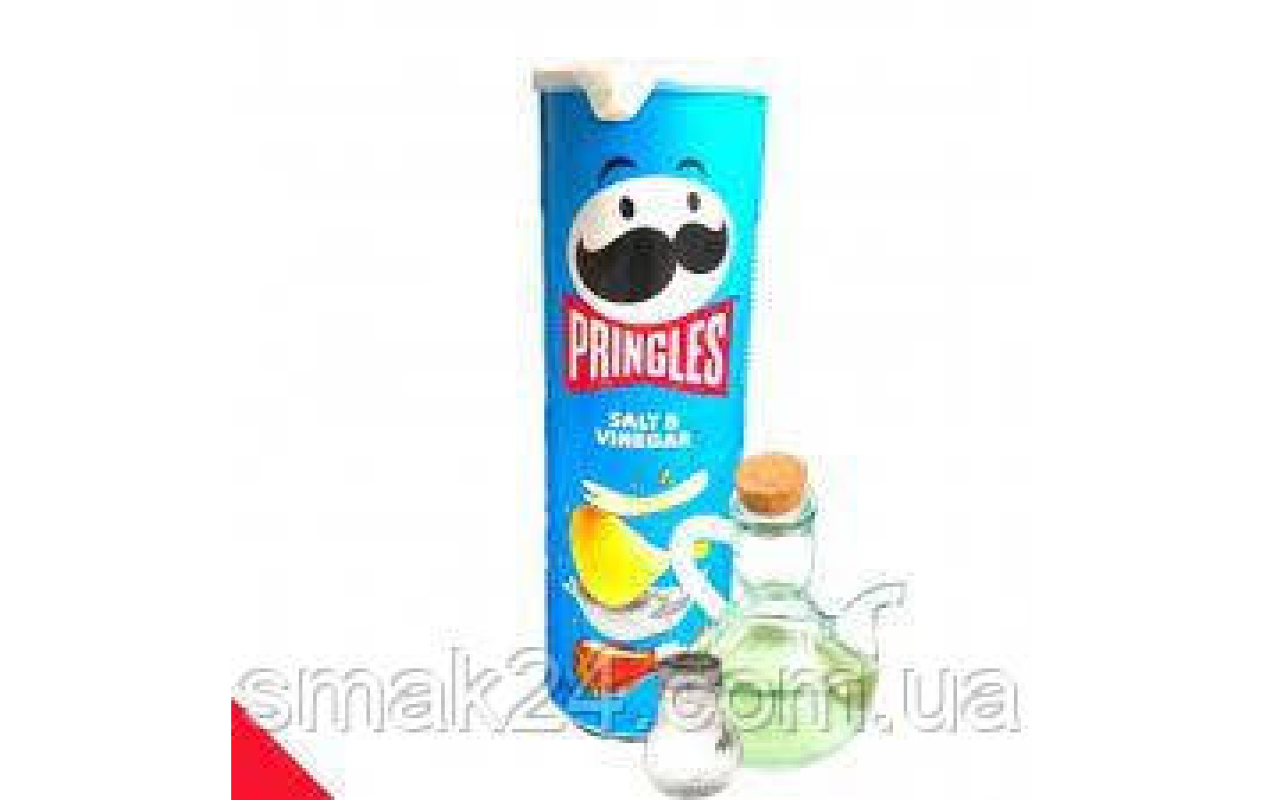 Чипсы с солью и уксусом Pringles Salt@vinegar 165 г