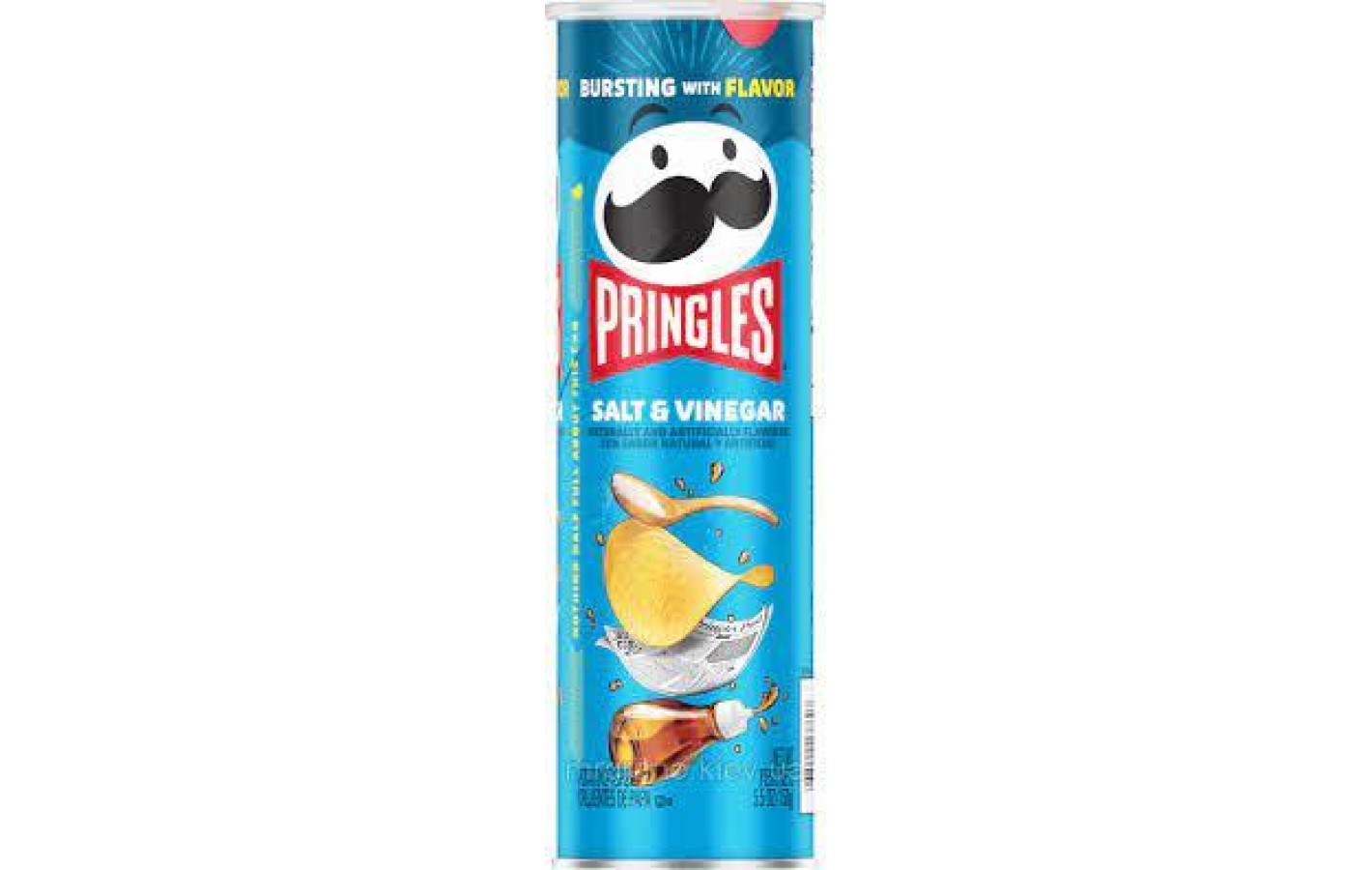 Чипсы с солью и уксусом Pringles Salt@vinegar 165 г