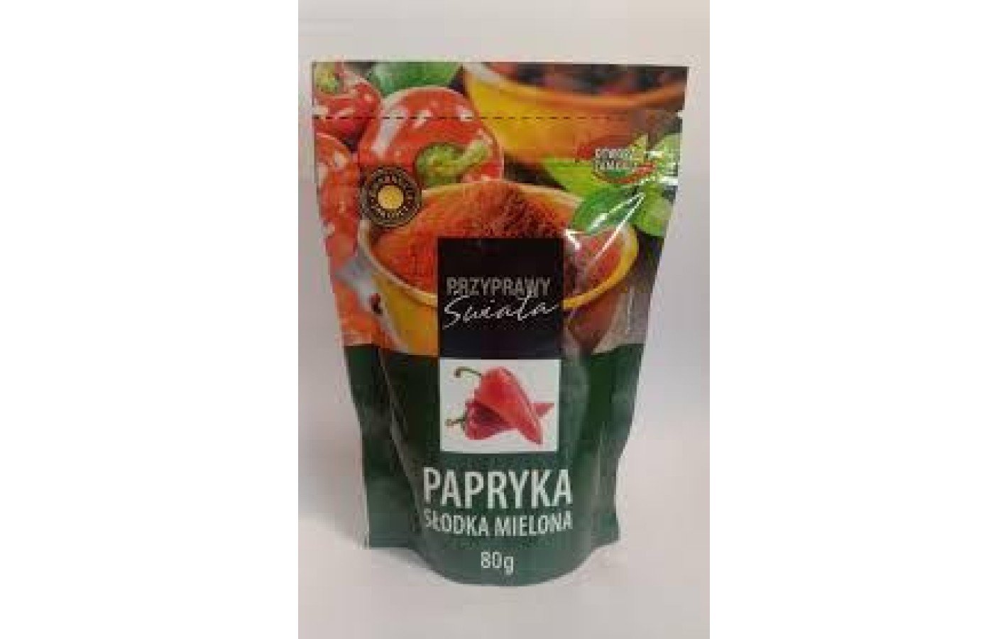 Паприка солодка мелена Przyprawy Swiata Papryka Slodka Mielona 80г