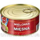 Паштет мясной EvraMeat mielonka miesna 400г Польша ж/б