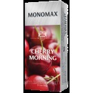 Чай черный байховый со вкусом вишни и шелковицы пакетированный Monomax (25 пакетиков х 1,5г) 37,5г