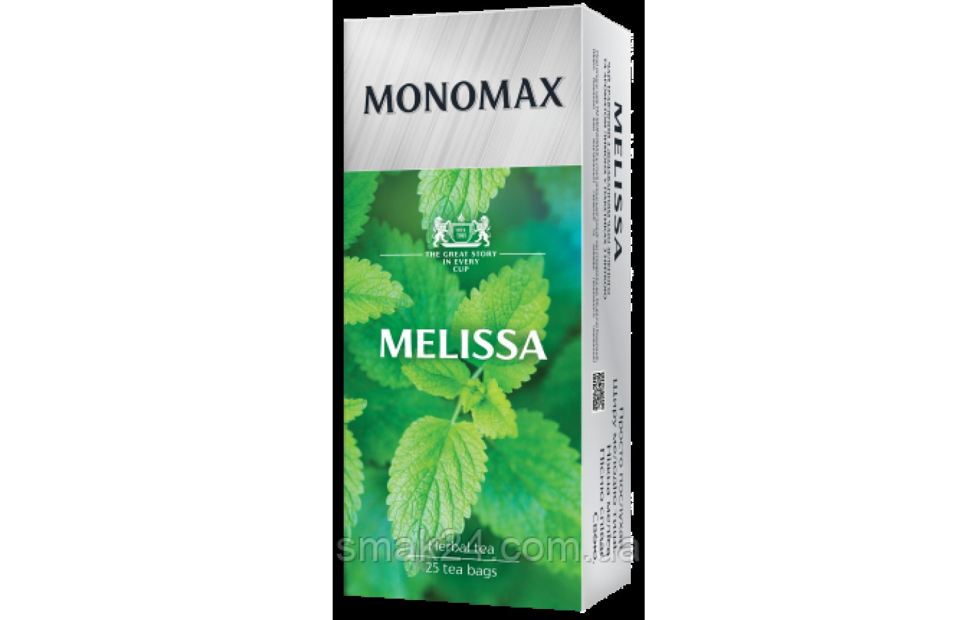 Чай травяной с ароматом мелиссы пакетированный Monomax (25 пакетиков х 1,5г)37,5г