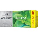 Чай травяной с ароматом мелиссы пакетированный Monomax (45 пакетиков х 1,3г)58,5г