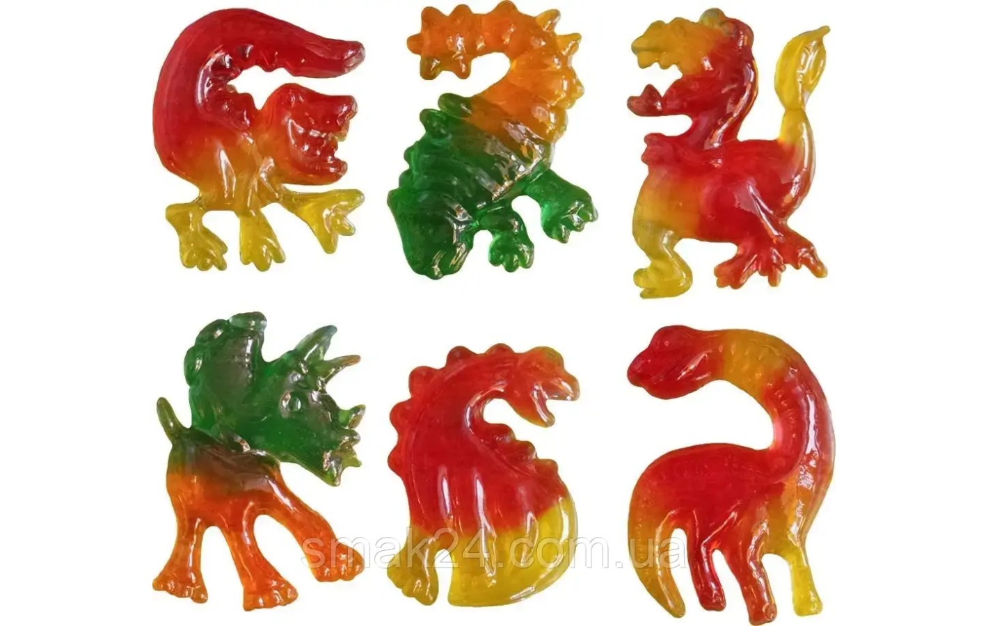 Желейные конфет БЕЗ ГЛЮТЕНА Dino Jelly Vidal 66г Іспания
