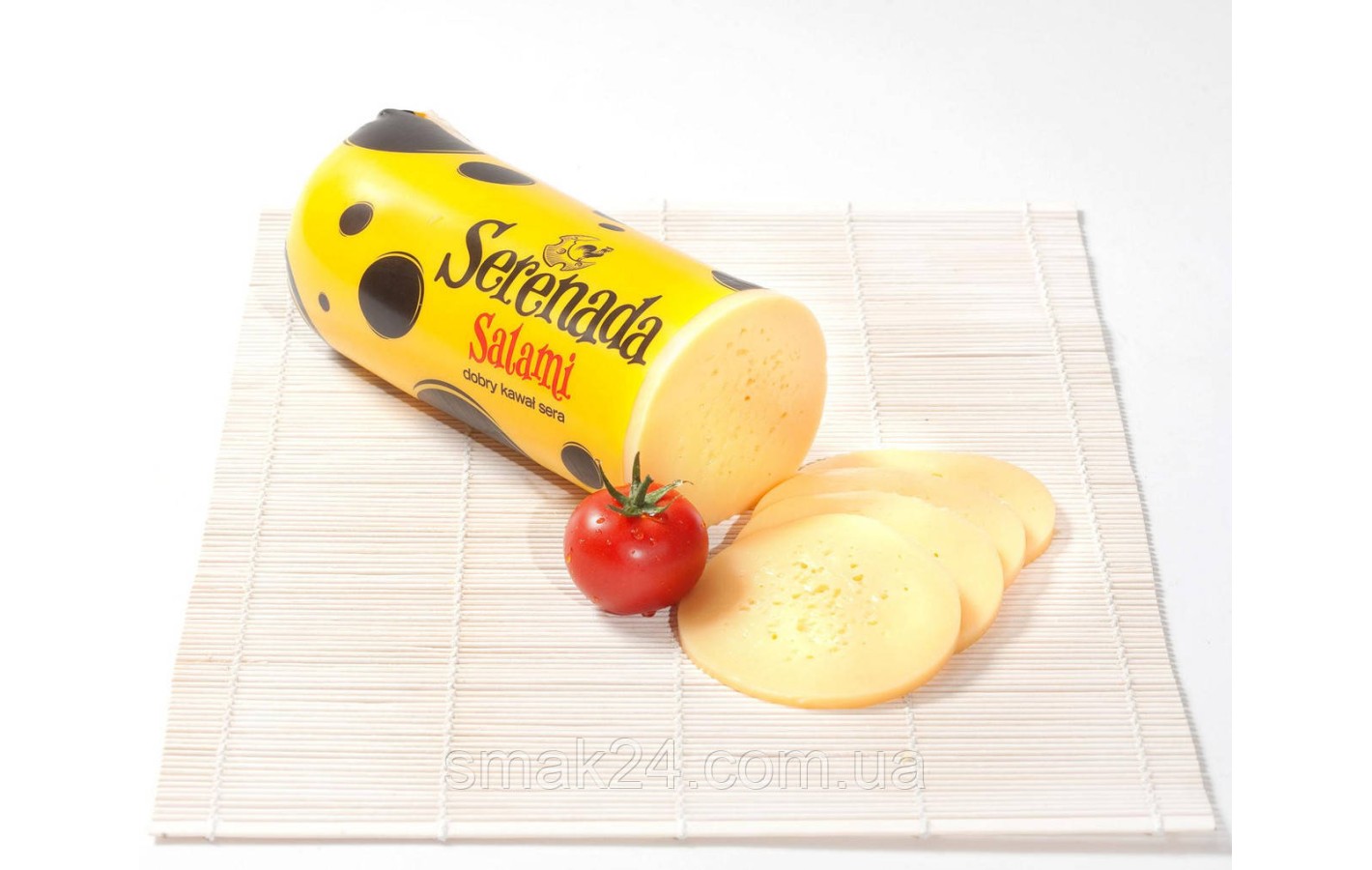 Сир напівтвердий Serenada Salami 1 кг Польща