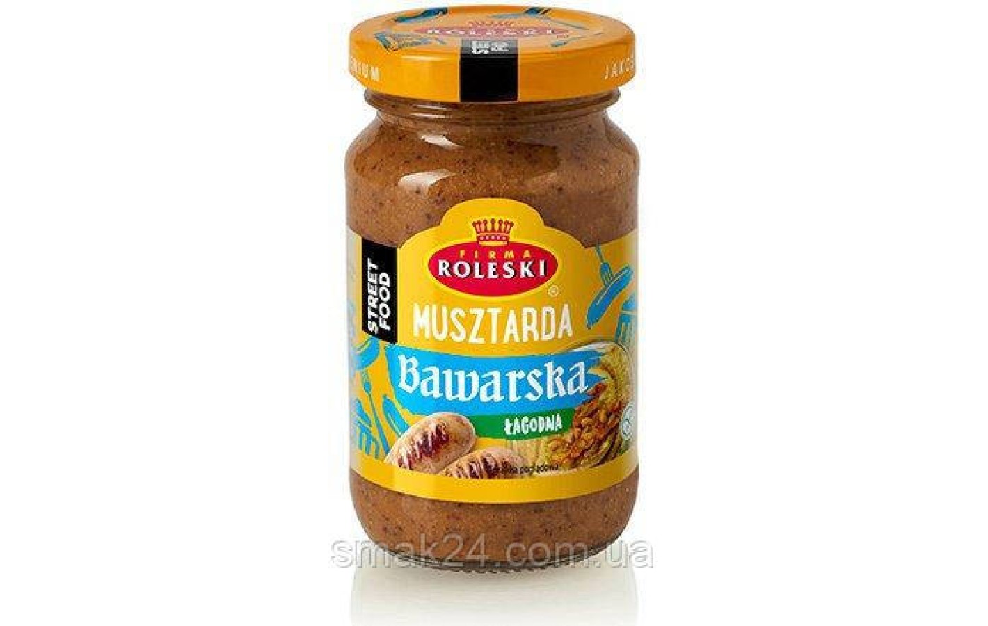 Горчица баварская нежная Roleski Musztarda 220г Польша