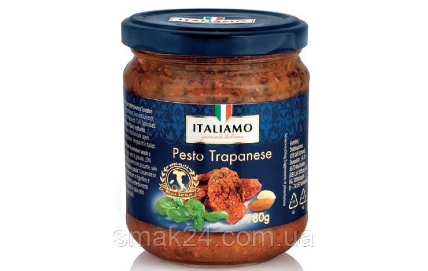 Соус песто Italiamo Pesto alla Trapanese 180г Италия