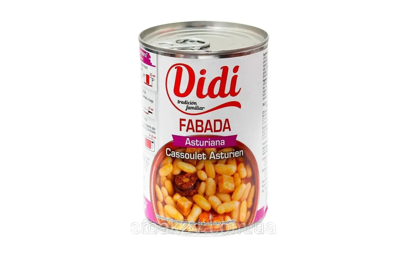 Фасоль по австрийски Didi Fabada Asturiana 415г Испания