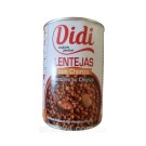 Сочевиця з беконом і ковбасою чоризо Didi Lentejas con pancata y chorizo 415г Іспанія