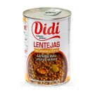 Сочевиця з беконом і ковбасою чоризо Didi Lentejas con pancata y chorizo 415г Іспанія
