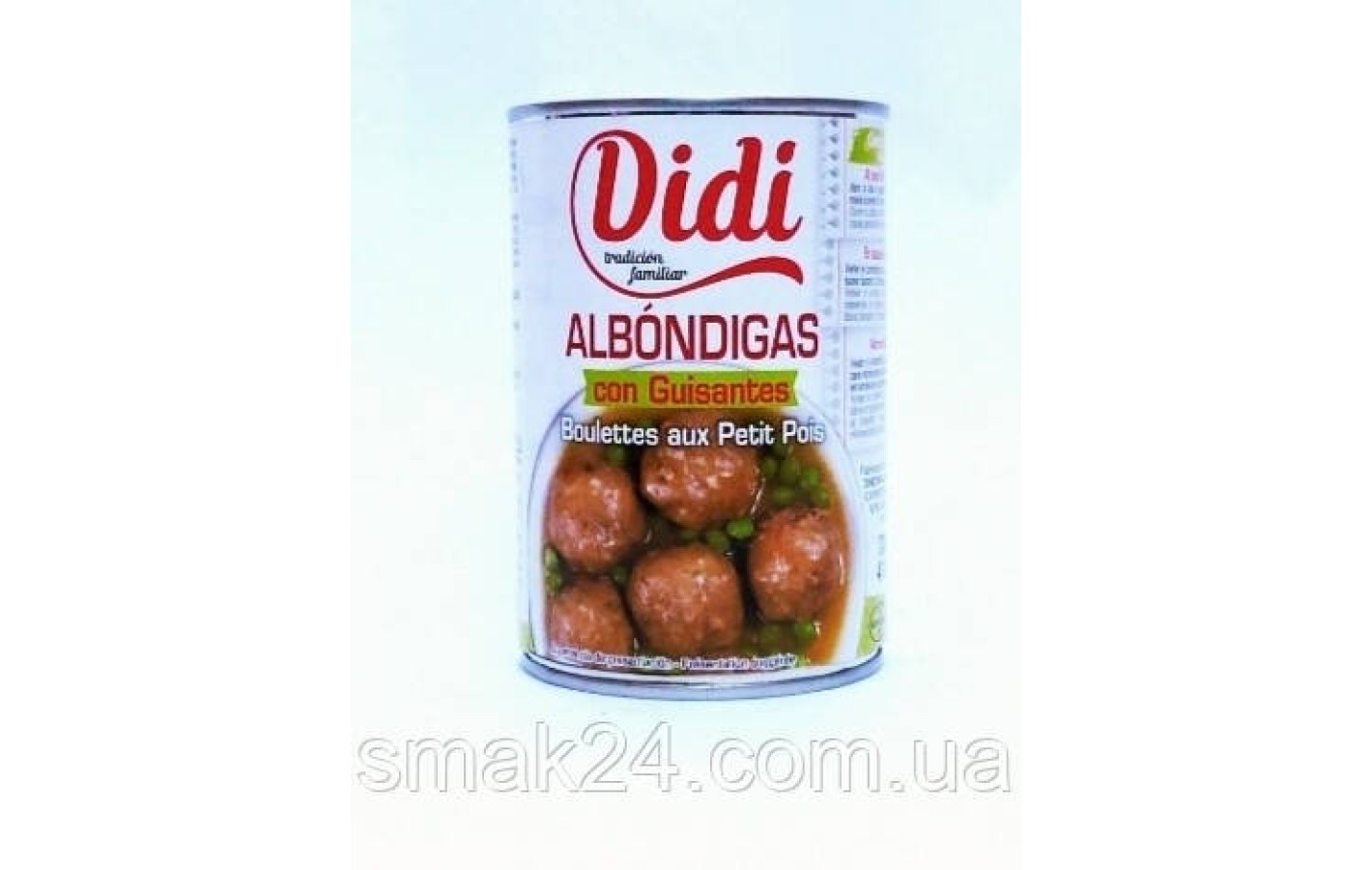 Фрикадельки с горошком Didi Albondigas con Guisantes 415г Испания