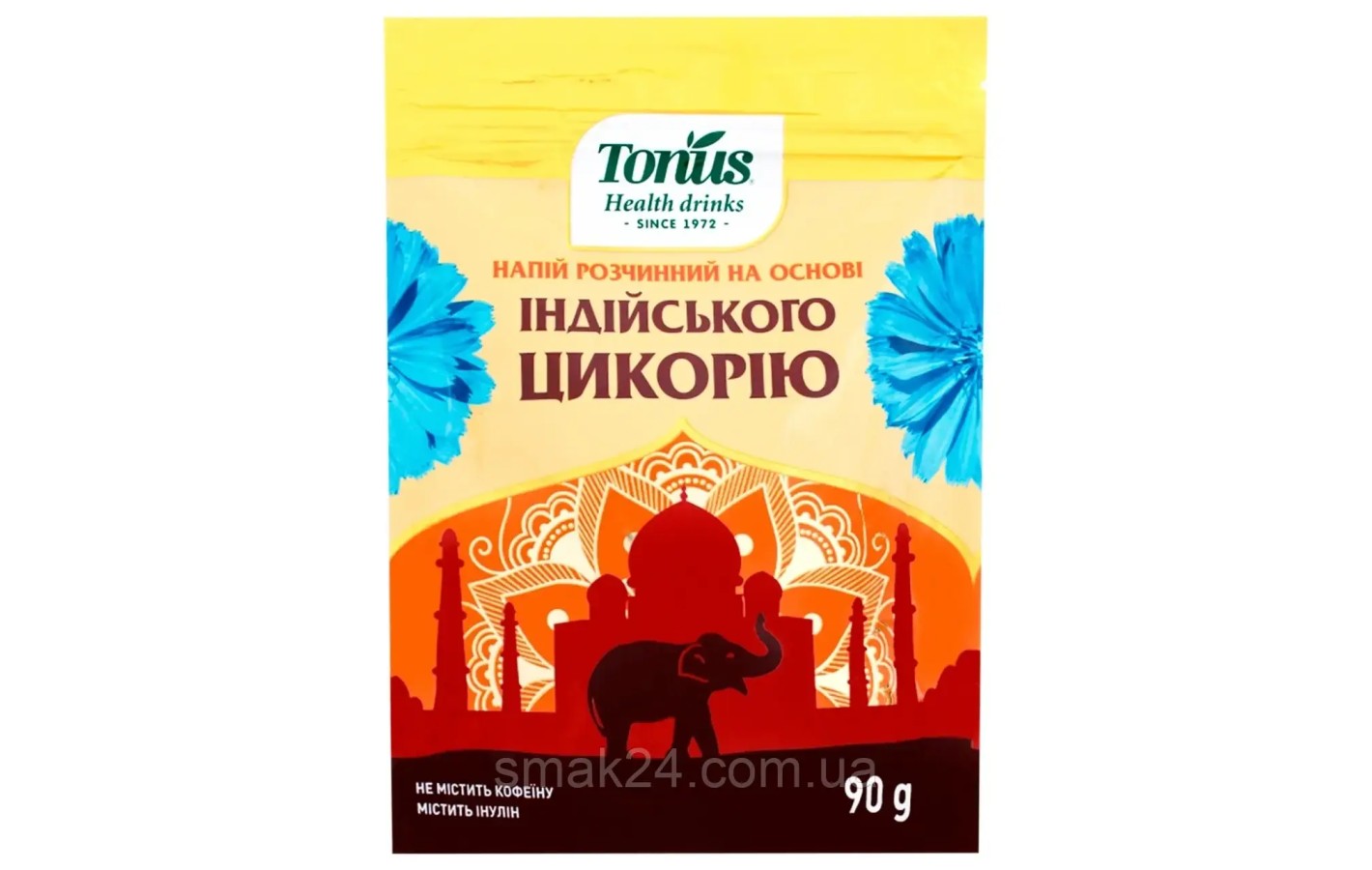 Напій розчинний на основі індійського цикорію Tonus 90 г Україна