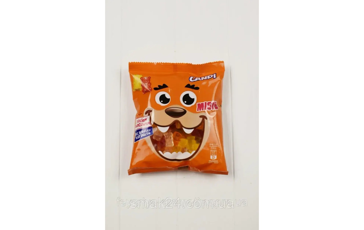 Желейные конфеты Мишки с фруктовым соком CANDI Musie 200г