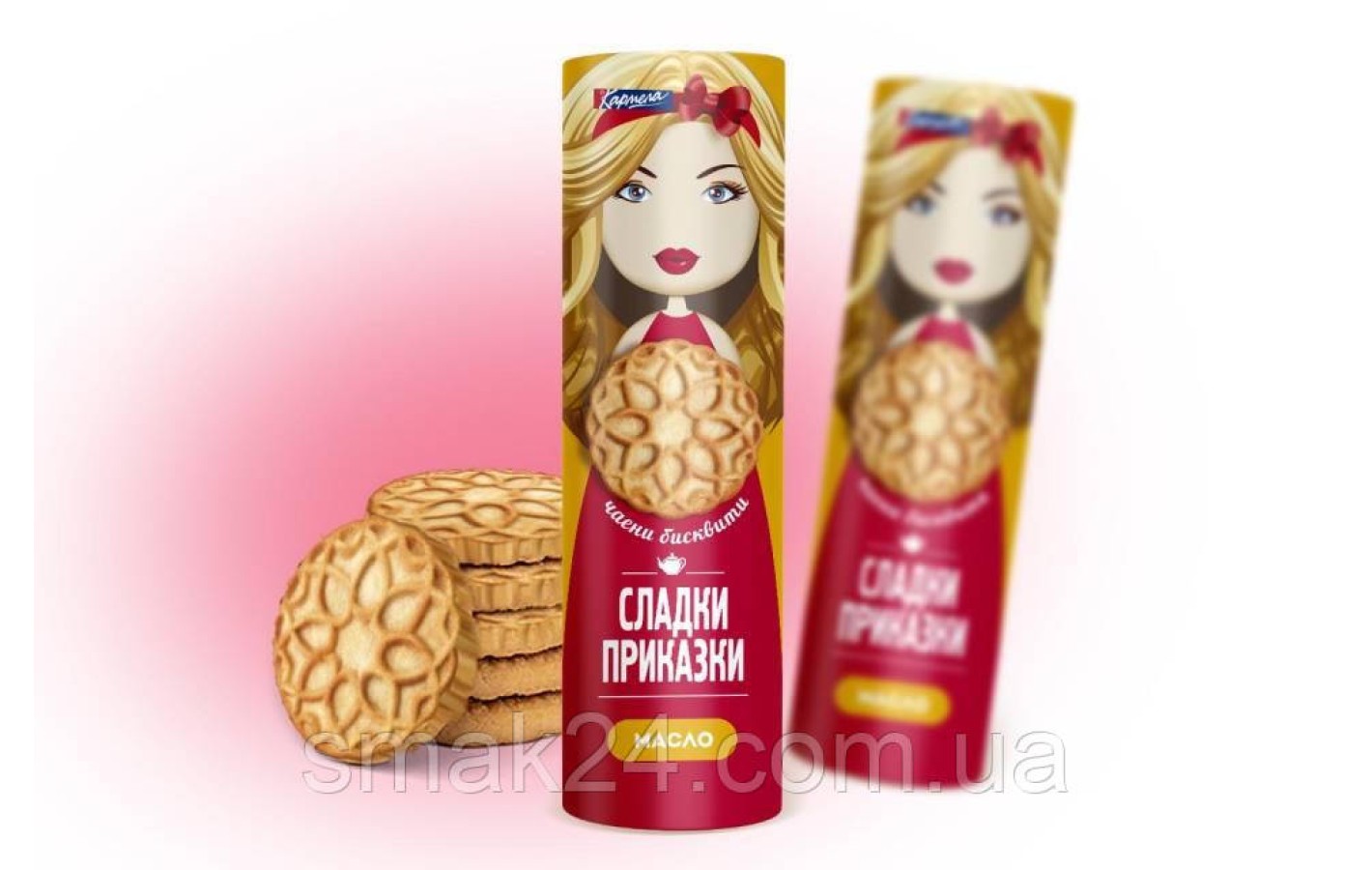 Печиво олійне БЕЗ ПАЛЬМОВОГО МАСЛА Karmela 163г Болгарія