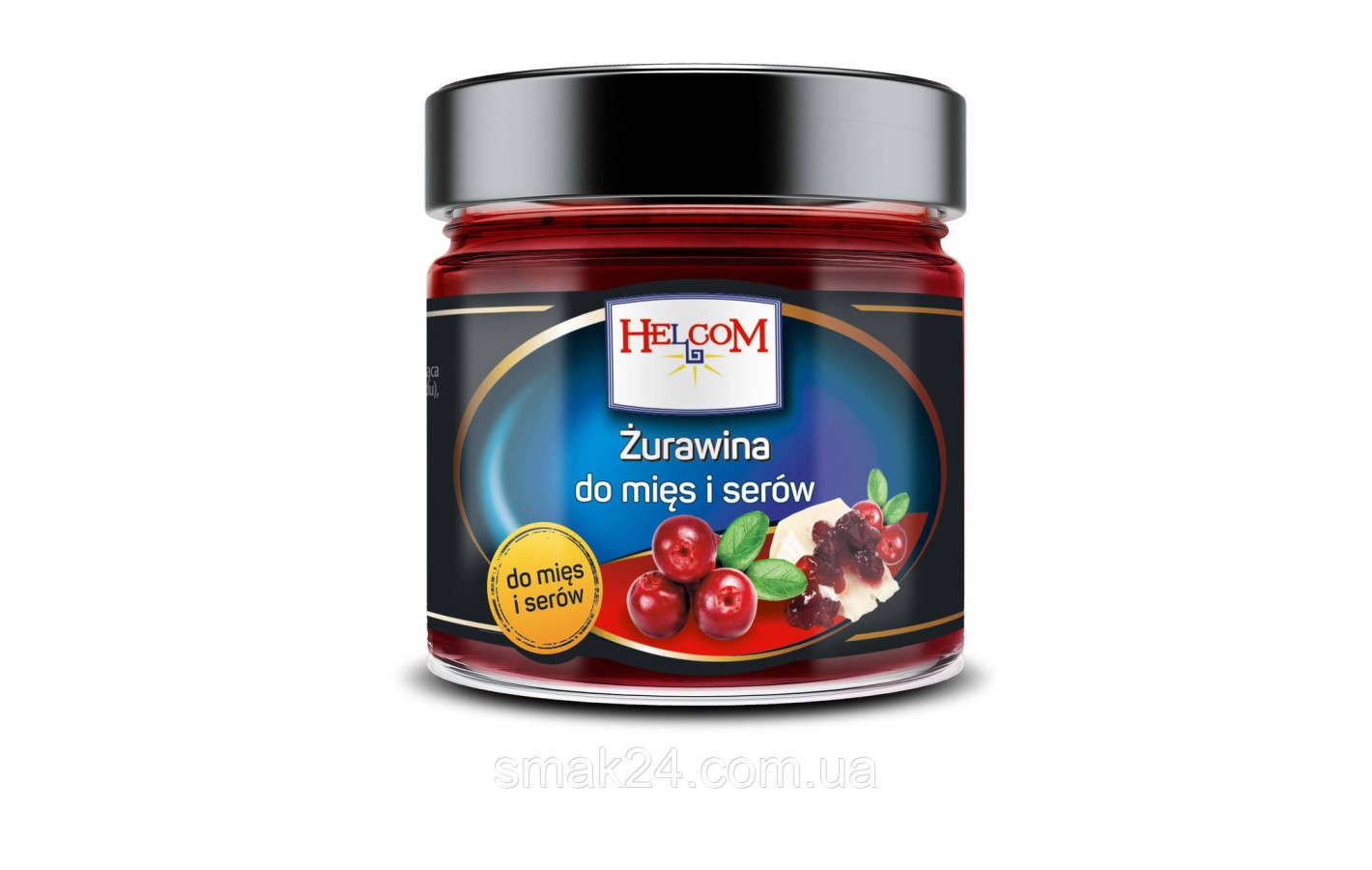 Соус Клюквенный к мясу и сырам Helcom Zurawina do mies i serow 210г