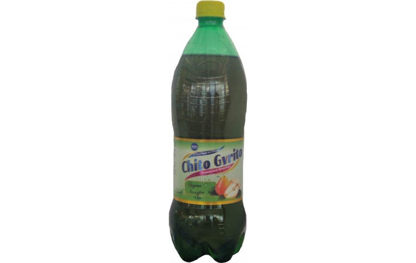 Напиток безалкогольный газированный со вкусом груши Chito Gvrito Boom 1л Грузия
