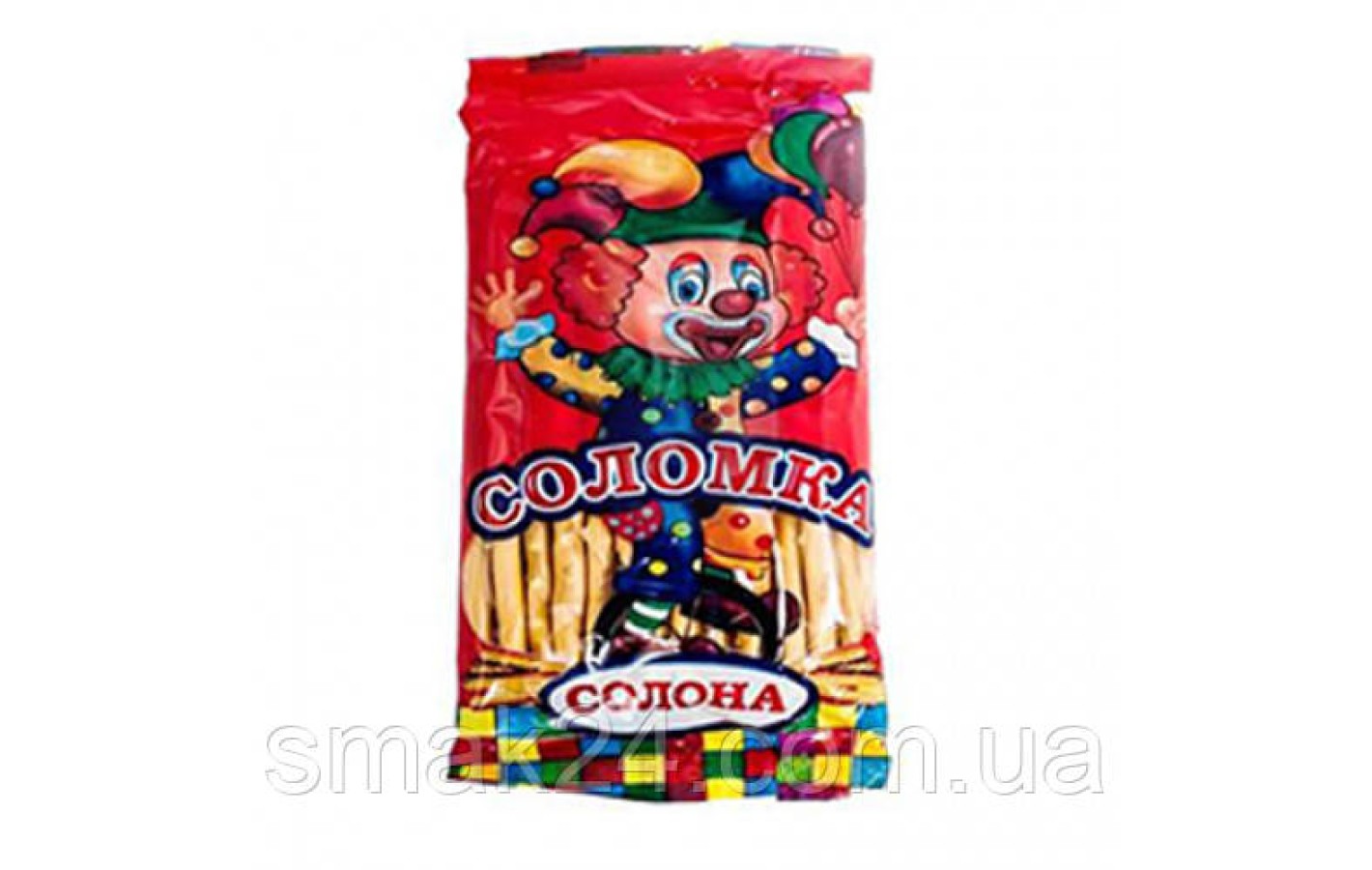 Соломка соленая Улыбка 40г Украина