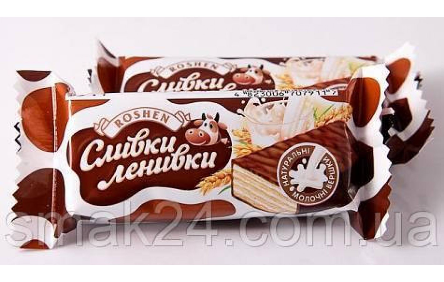 Конфета вафельная Сливки-Ленивки Roshen 32.5 г