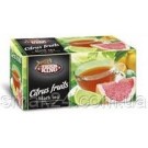 Чай черный со вкусом цитрусовых пакетированный Tiger King Citrus Fruits (20шт. по 1,5г) 30г Латвия