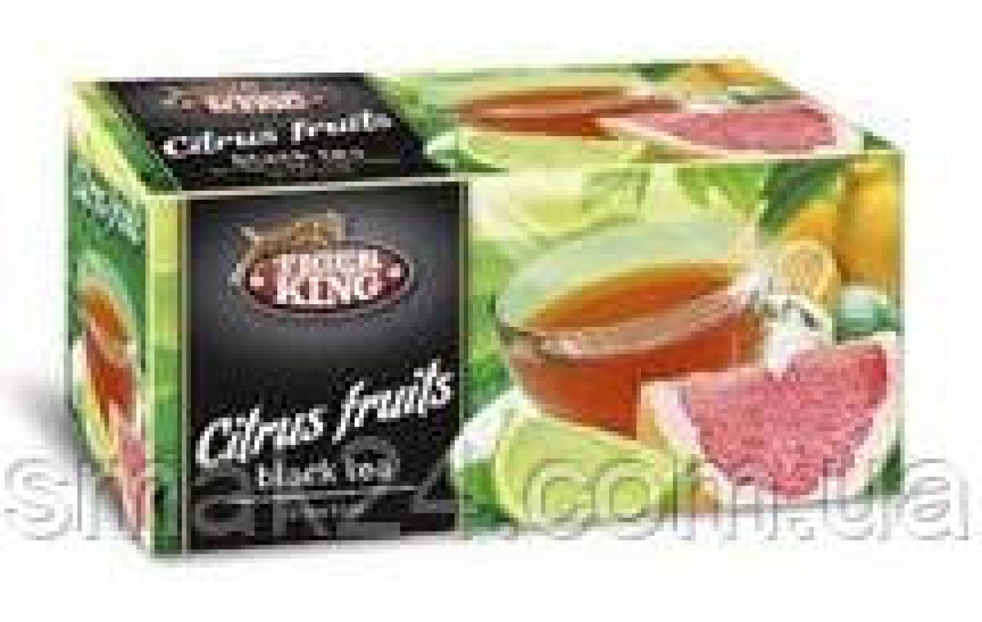 Чай черный со вкусом цитрусовых пакетированный Tiger King Citrus Fruits (20шт. по 1,5г) 30г Латвия