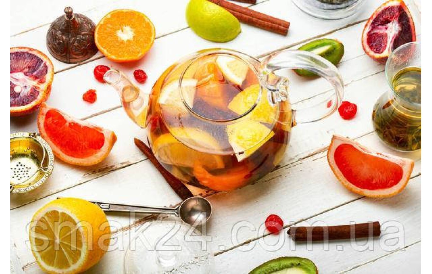 Чай черный со вкусом цитрусовых пакетированный Tiger King Citrus Fruits (20шт. по 1,5г) 30г Латвия