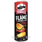 Чипсы острый чили и сыр Pringles Flame Hot Cheese Flavour, 160g