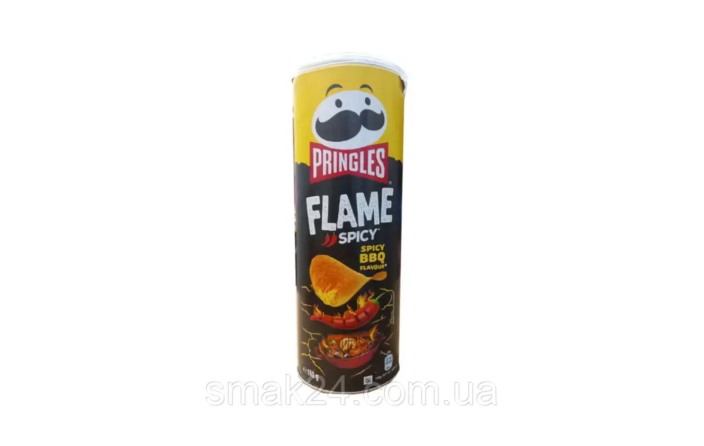 Чипси зі спеціями барбекю Pringles Flame Spicy BBQ Flavour 160g