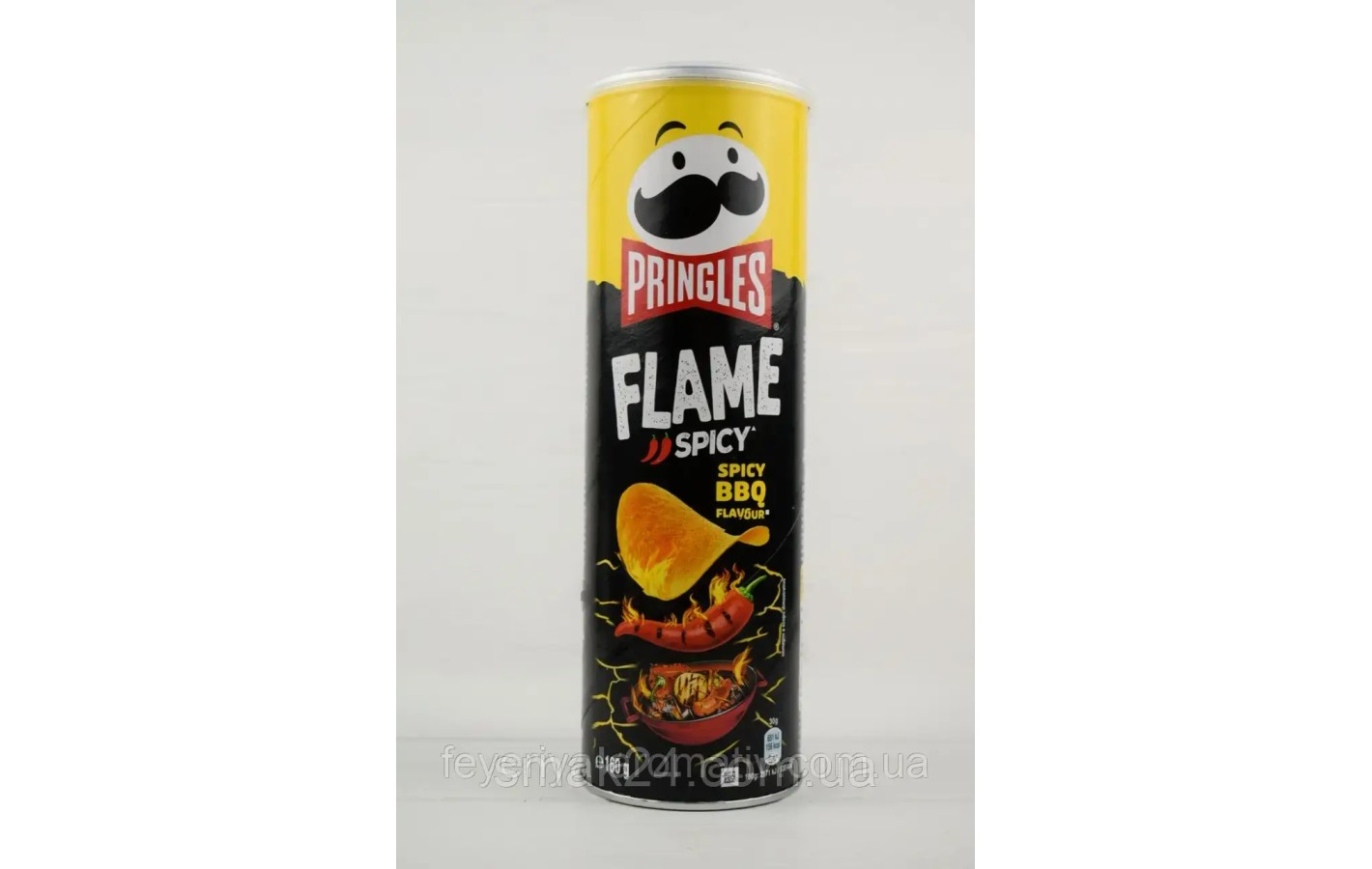 Чипси зі спеціями барбекю Pringles Flame Spicy BBQ Flavour 160g