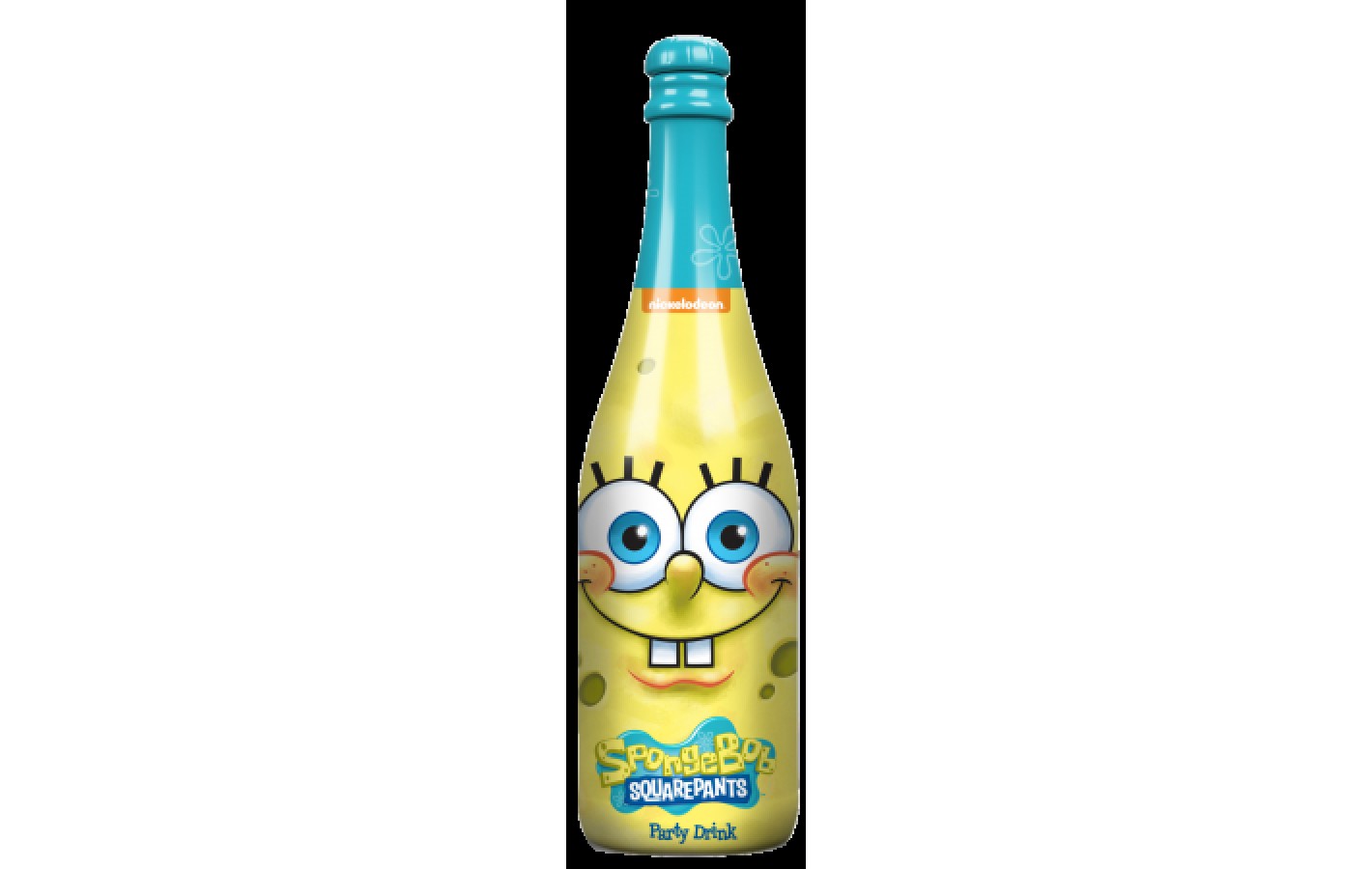 Детское шампанское со вкусом банана SpongeBob Nickelodeon 750мл Венгрия