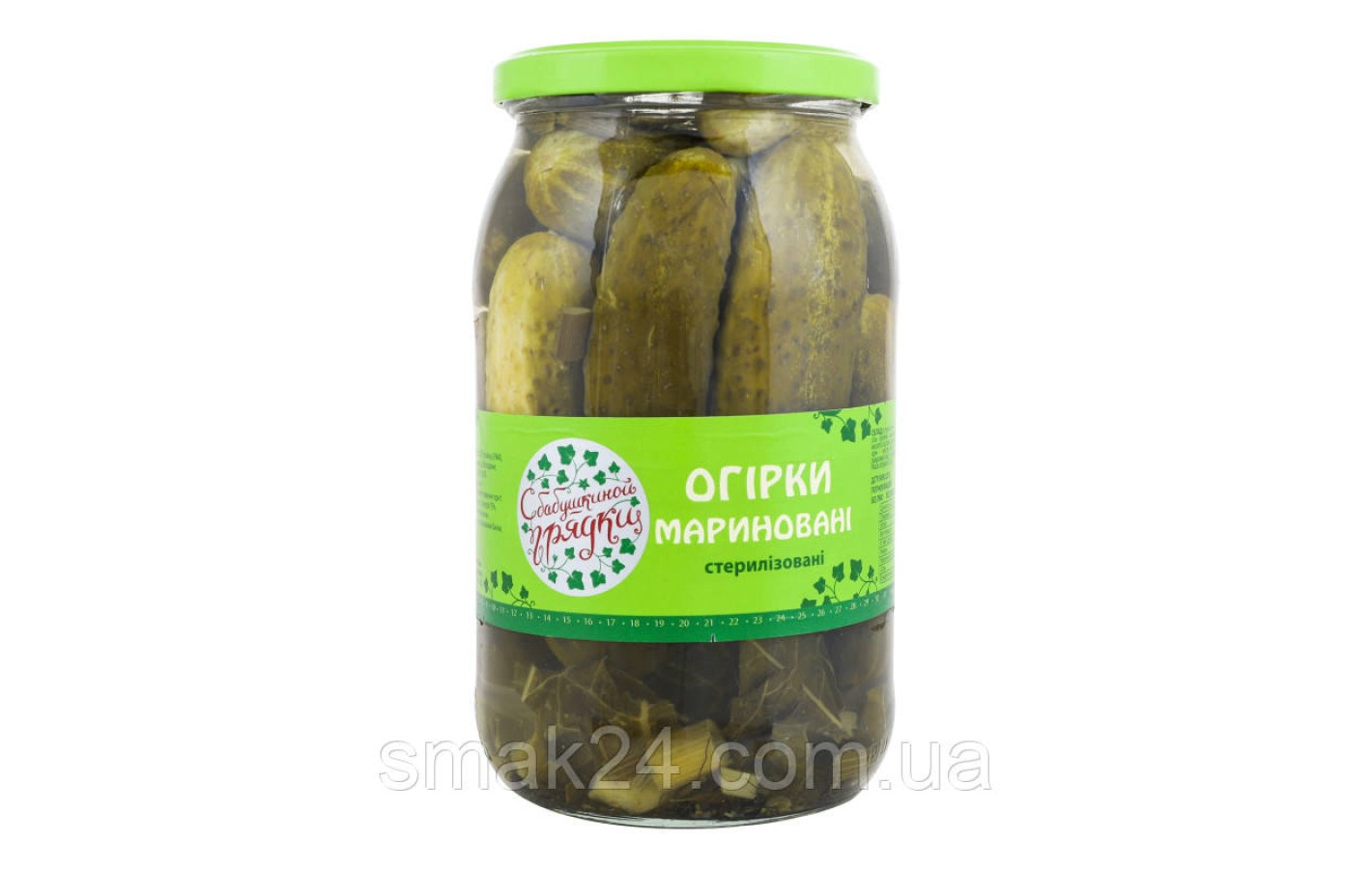 Огірки мариновані C Бабусиної грядки 850 г Україна