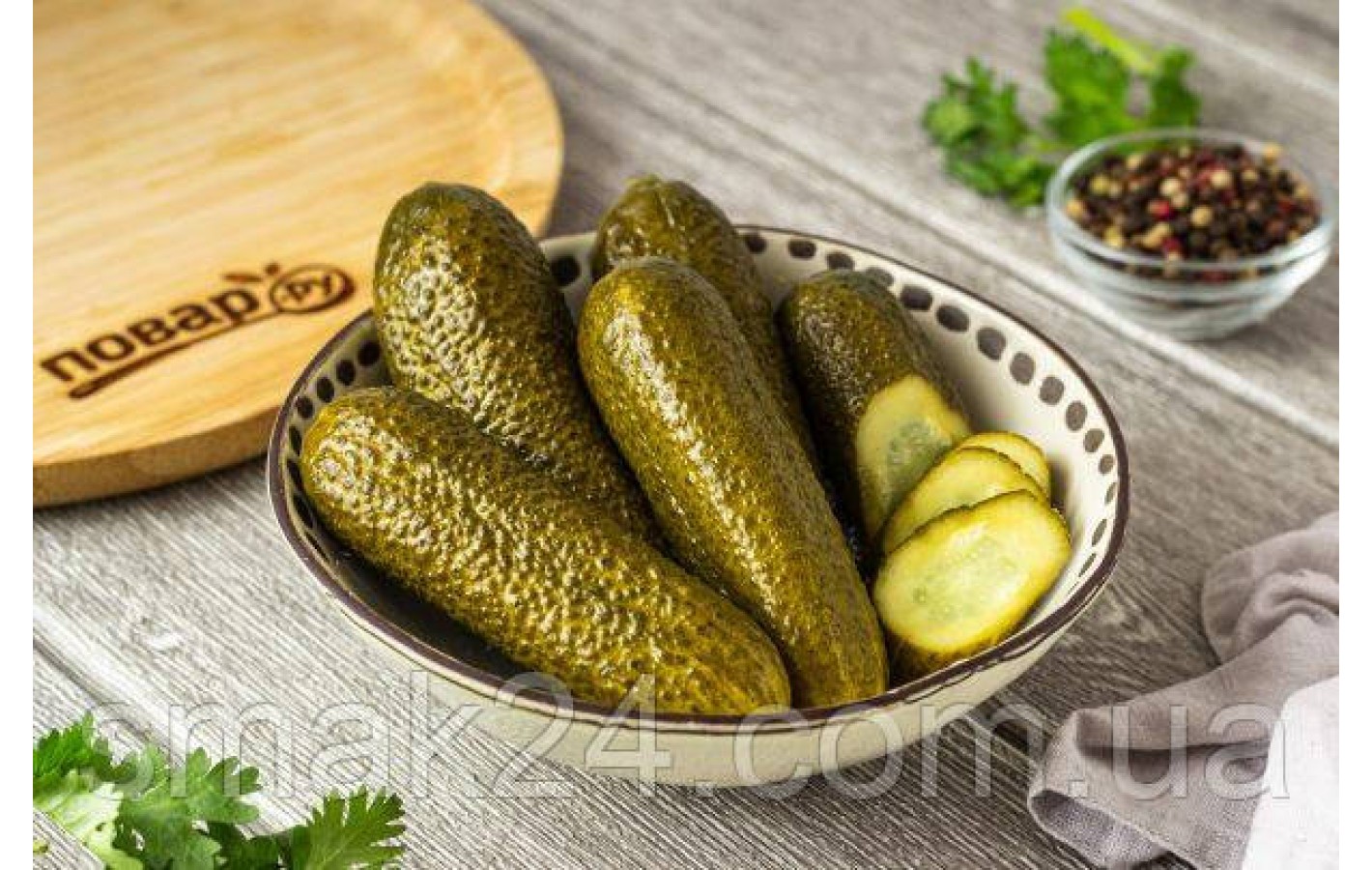 Огірки мариновані C Бабусиної грядки 850 г Україна