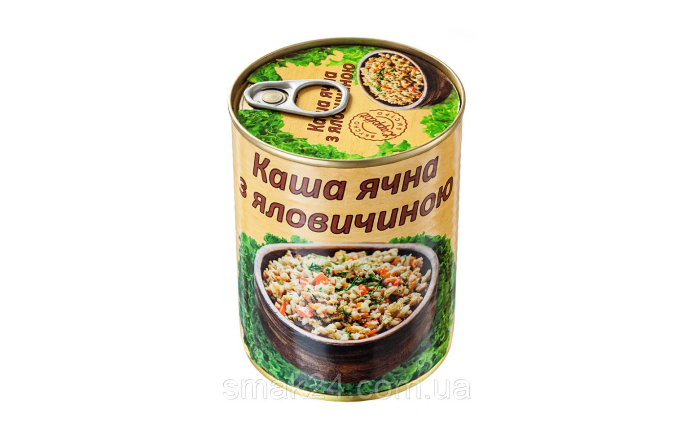 Каша Ячневая с говядиной L'appetit 340г Украина