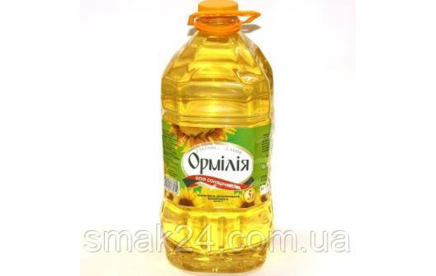 Масло подсолнечное (растительное) рафинированное Ормилия 5л Украина