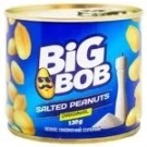 Арахис жареный соленый Big Bob 120г  ж/б Украина