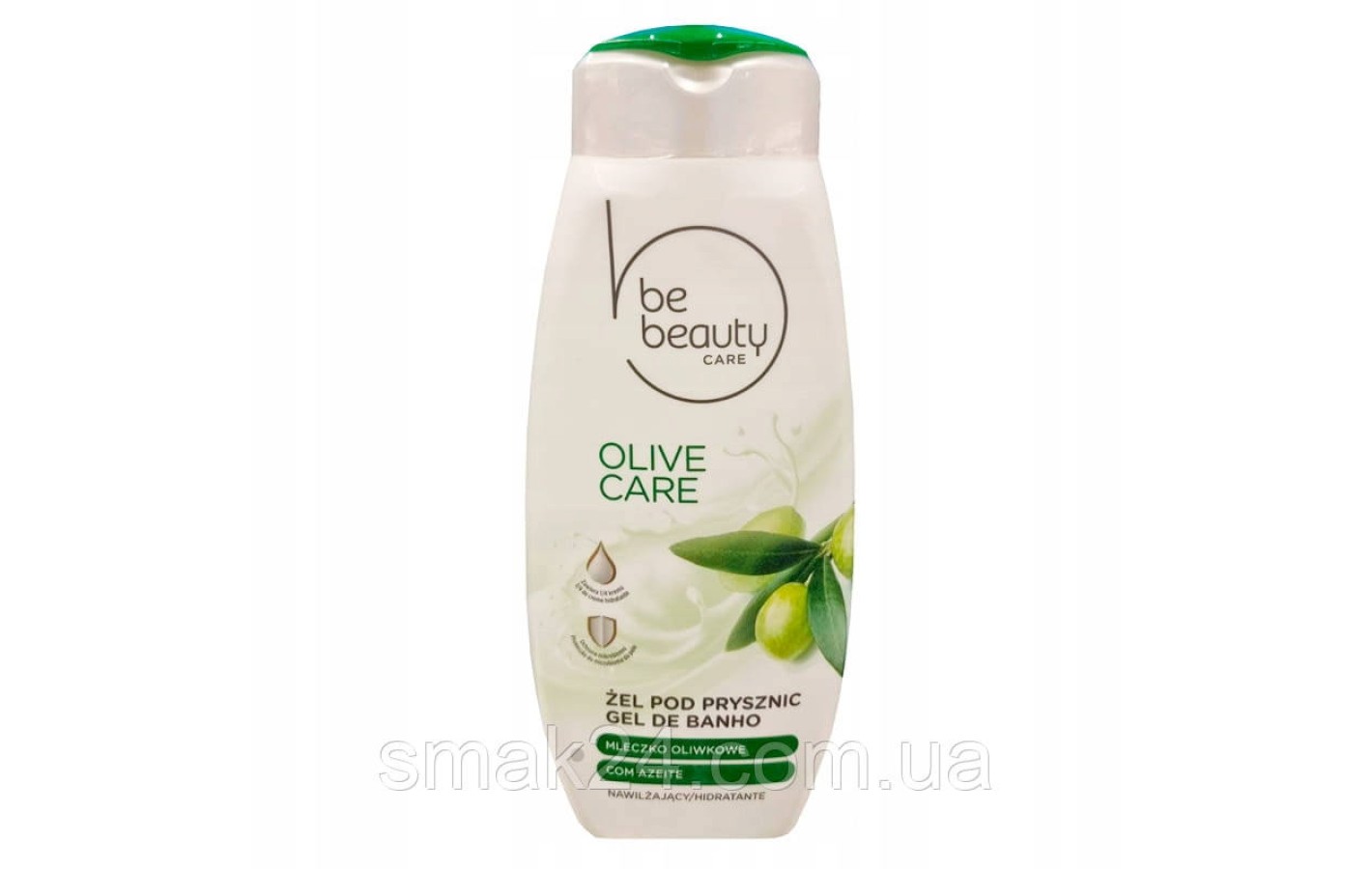 Гель для душу з оливковим молочком Beauty Olive Care 400 мл Польща