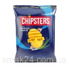 Чипсы картофельные волнистые со вкусом сырного соуса с зеленым луком Chipster's 110г Украина