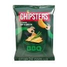 Чипси картопляні хвилясті зі смаком сиру та зеленої цибулі Chipster's 120 г Україна
