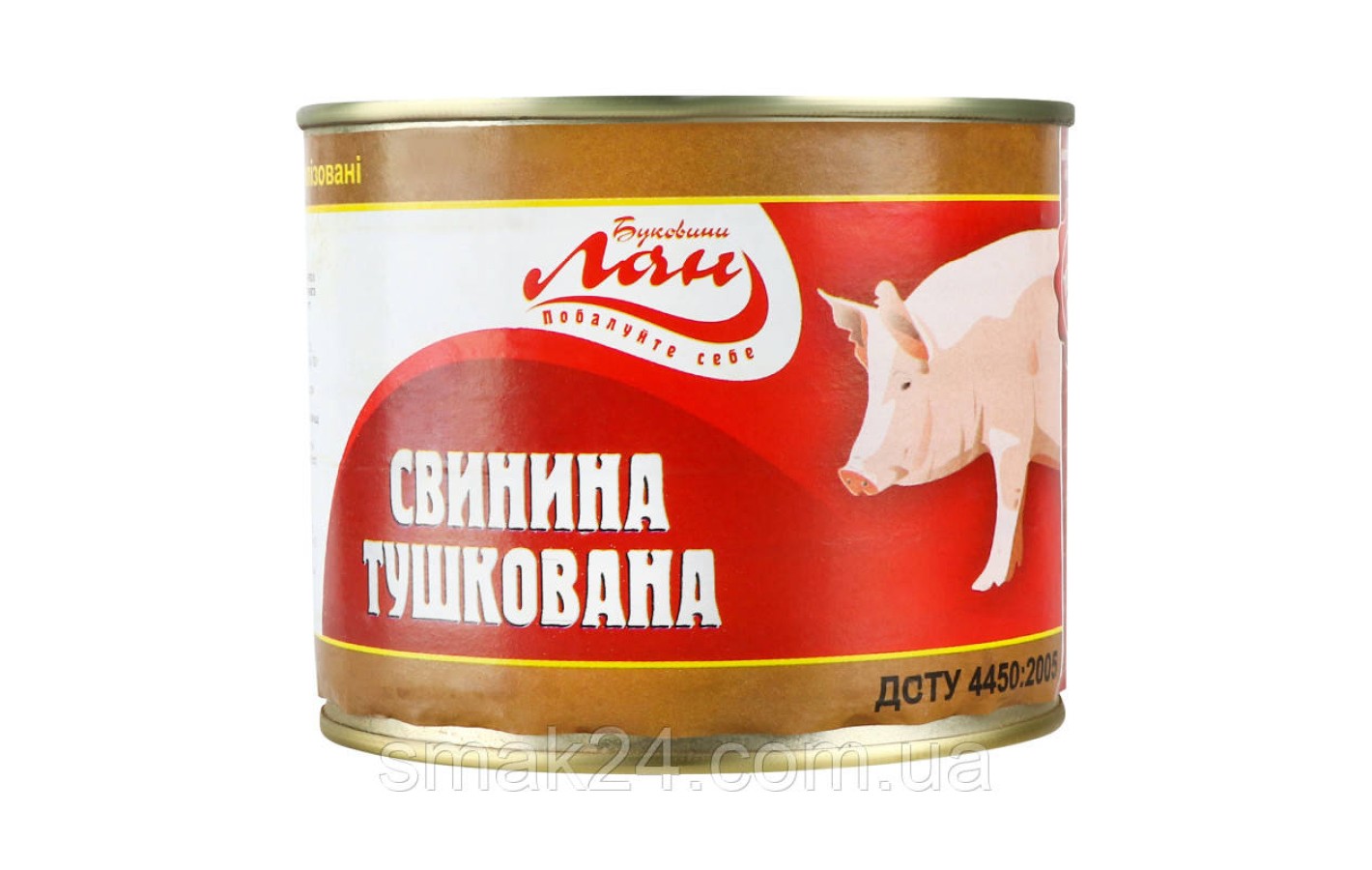 Тушкова свинина шматкова Лан Буковині 525г Україна