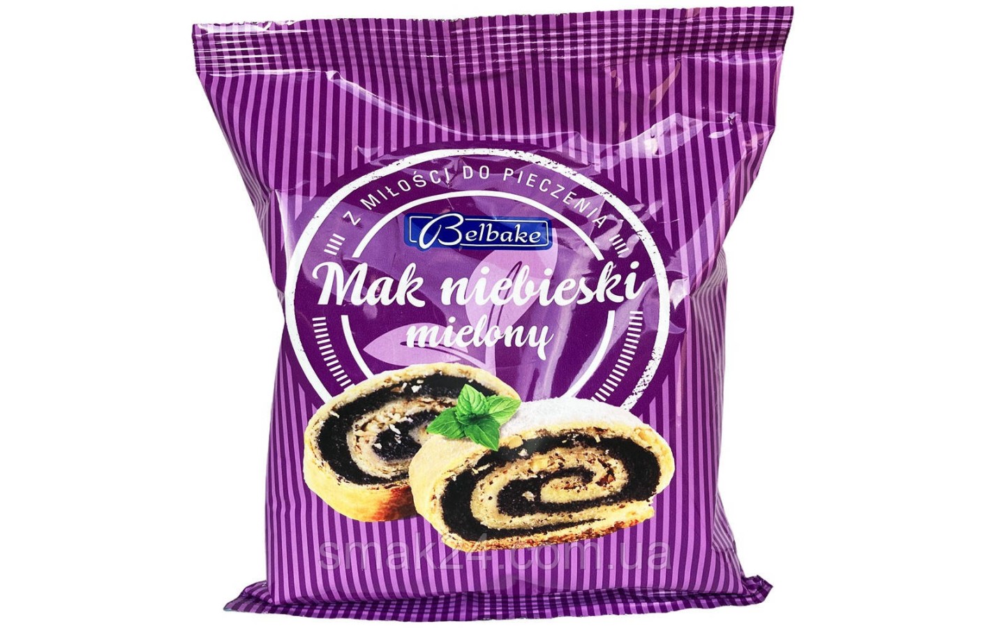 Мак голубой молотый Belbake Mak niebieski mielony 200г Польша