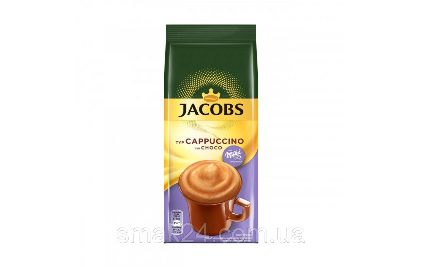 Капучино Jacobs typ Cappuccino typ Choco 500 г Нідерланди