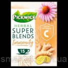 Чай травяной с витамином C Pickwick herbal super blends immunity 15пак. 22,5г Нидерланды