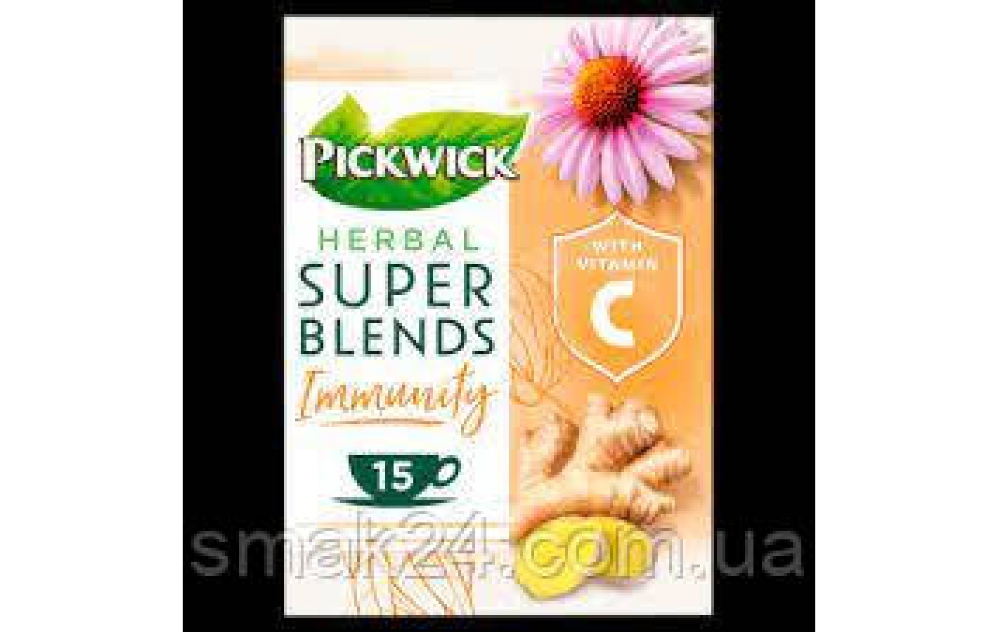 Чай травяной с витамином C Pickwick herbal super blends immunity 15пак. 22,5г Нидерланды