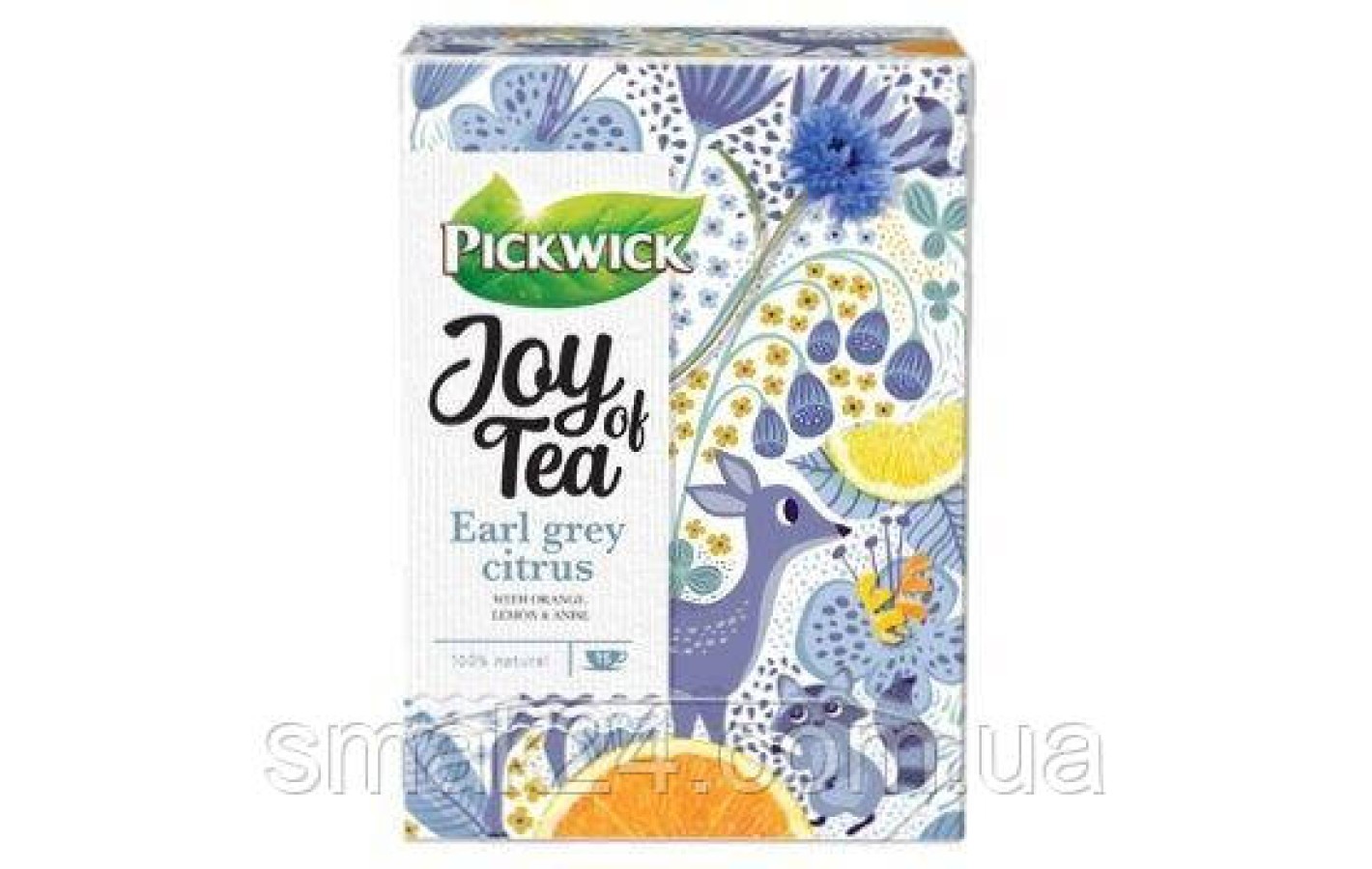 Чай ароматизированный черный Pickwick Joy of Tea Earl grey citrus 15пак. 24г Нидерланды