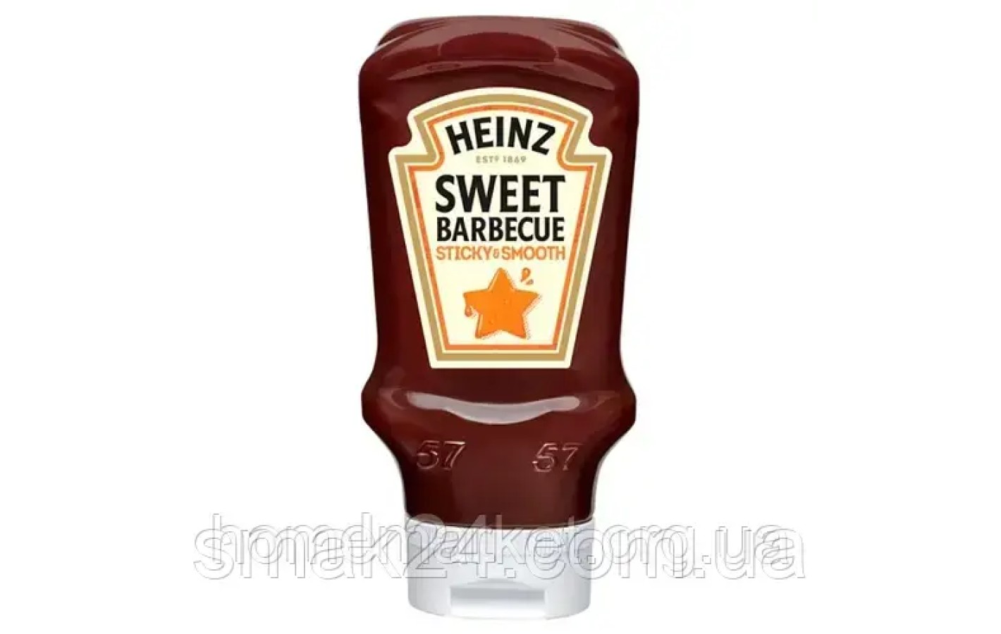 Соус Барбекю кисло-сладкий Sweet Barbecue sticky&smooth Heinz 400мл Нидерланды
