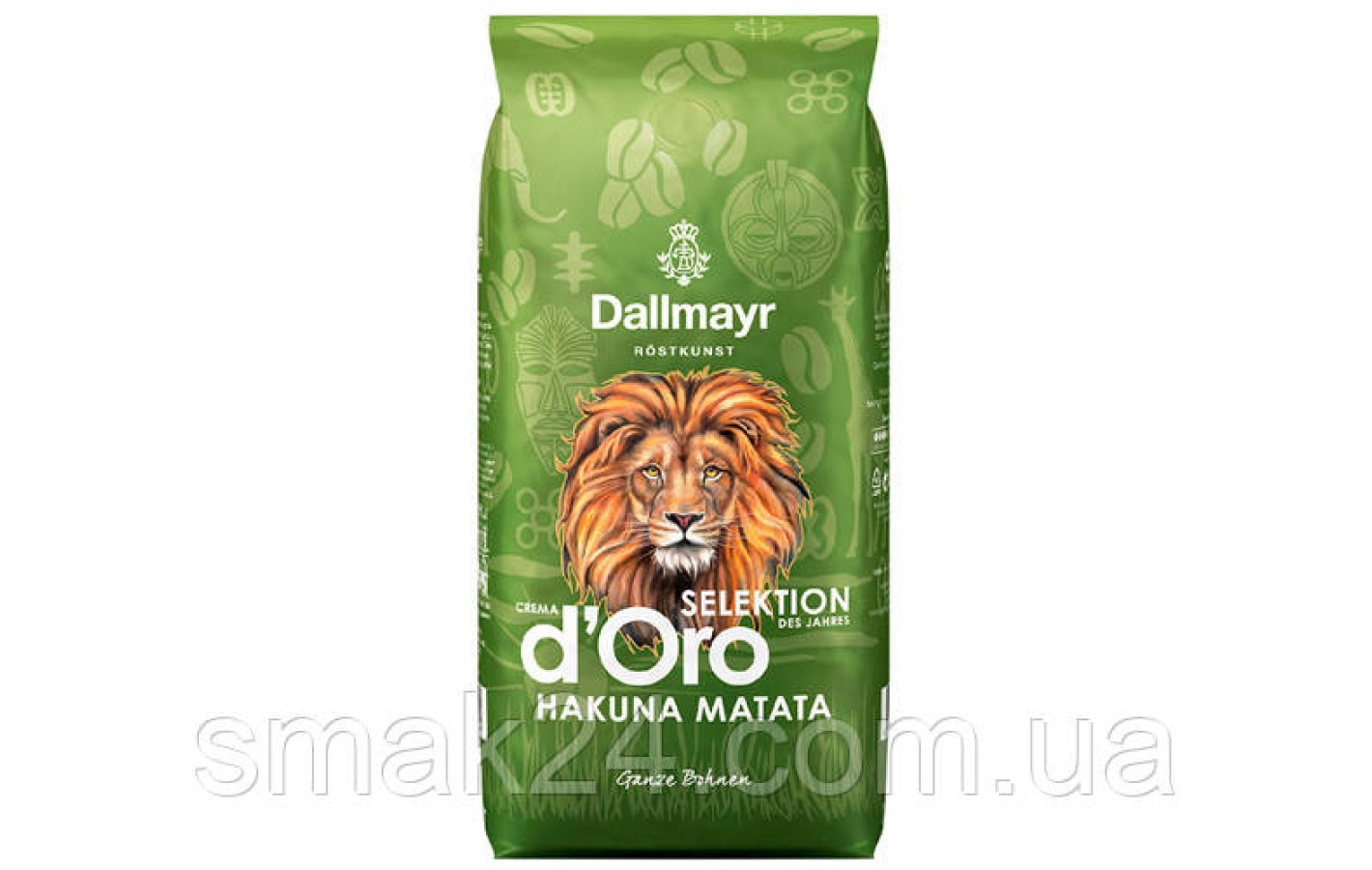 Кофе в зернах  Dallmayr Crema d'Oro Selektion Hakuna Matata 1кг Германия