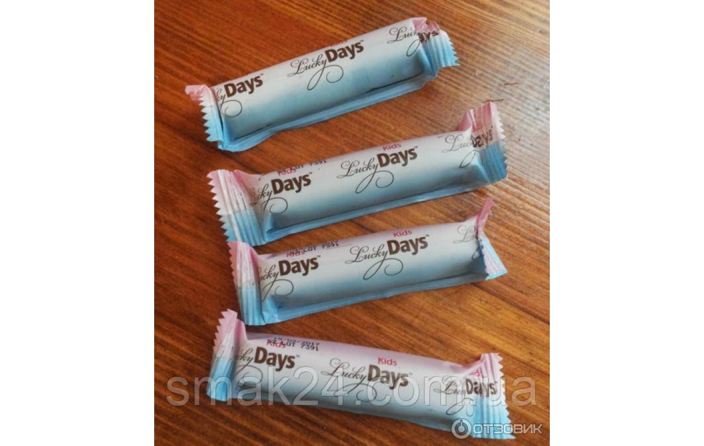 Шоколад молочний із молочною начинкою Lucky Days 100 г Україна