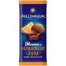 Шоколад чорний з апельсиновим джемом Millennium Mousse 135 г Україна