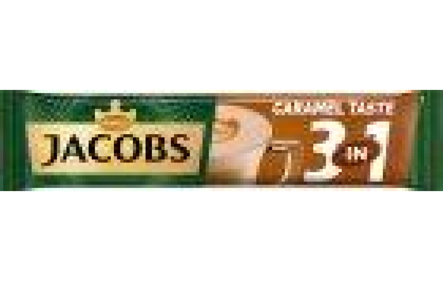 Кофе растворимый Jacobs Caramel Taste 3 в 1 в стиках 10х16,9г 169г Нидерланды